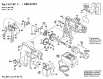 Bosch 0 601 931 567 Gbm 12 Ves Batt-Oper Drill 12 V / Eu Spare Parts